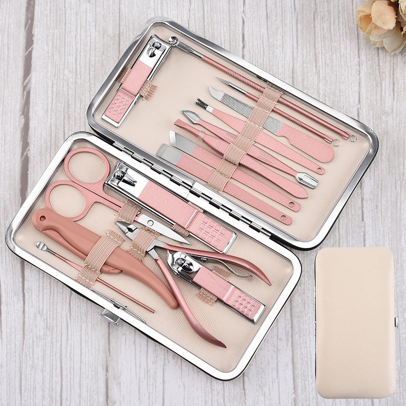 

Gunting Kuku Kutikula Menicure Pedicure Anti Splash Nail Clipper Set