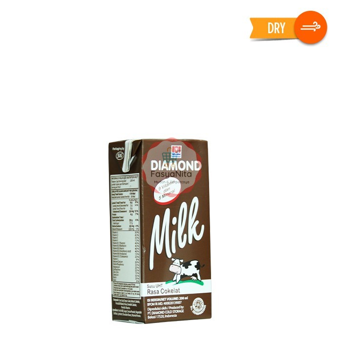 

Diamond Milk Uht Chocolate 200ml