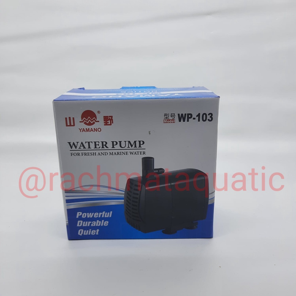 YAMANO WP 103 WP103 WP-103 Pompa Air Celup Pompa Kolam Aquarium