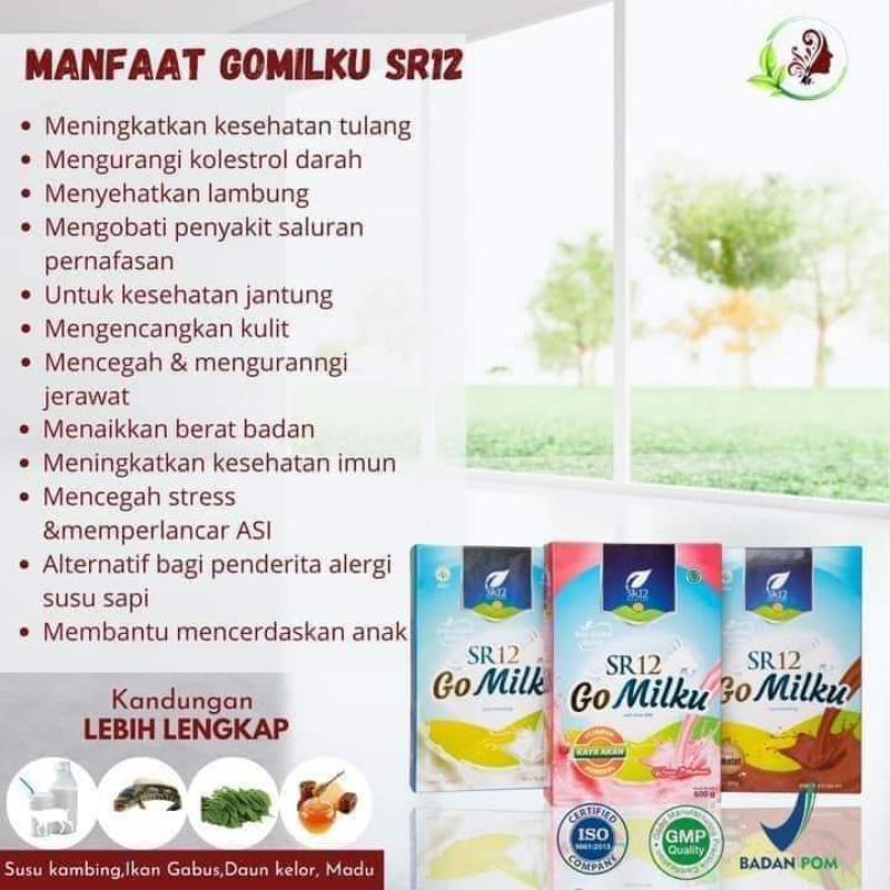 

SUSU KAMBING/GOMILKU SR12 ORIGINAL Susu Kambing Etawa