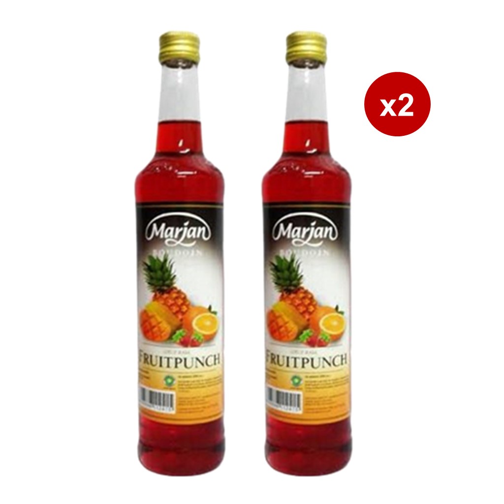 

Marjan Boudoin Syrup Fruit Punch 460ml x2