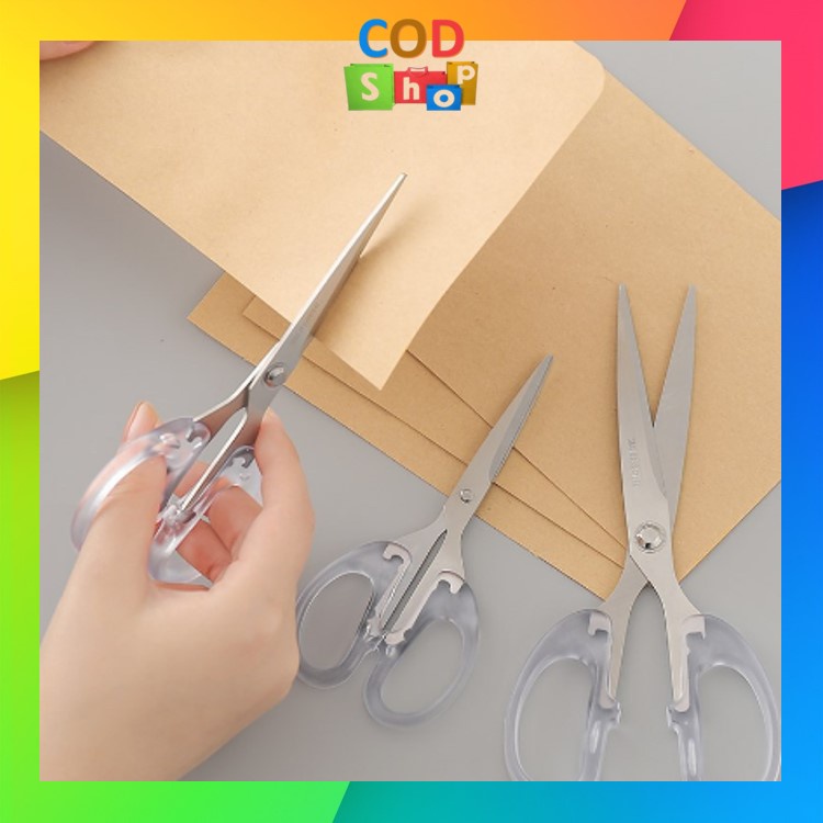 COD - H5920 Gunting Transparan Bening Multifungsi / Gunting Transparan / Gunting Kertas Transparan Pemotong Kertas Scrapbooking