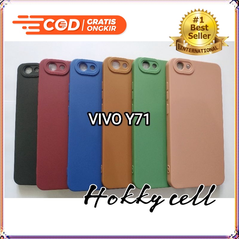Soft Case Vivo Y71  Softcase Proc case macaron Camera Silikon