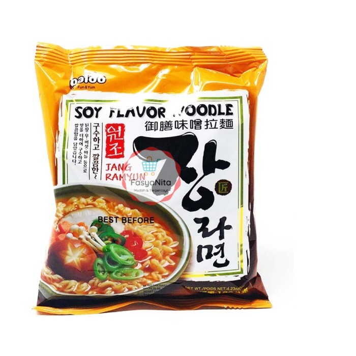 

Paldo Soy Flavor Noodle 120gr Jang Ramyun Ramen- FasyAnita Mart Denpasar