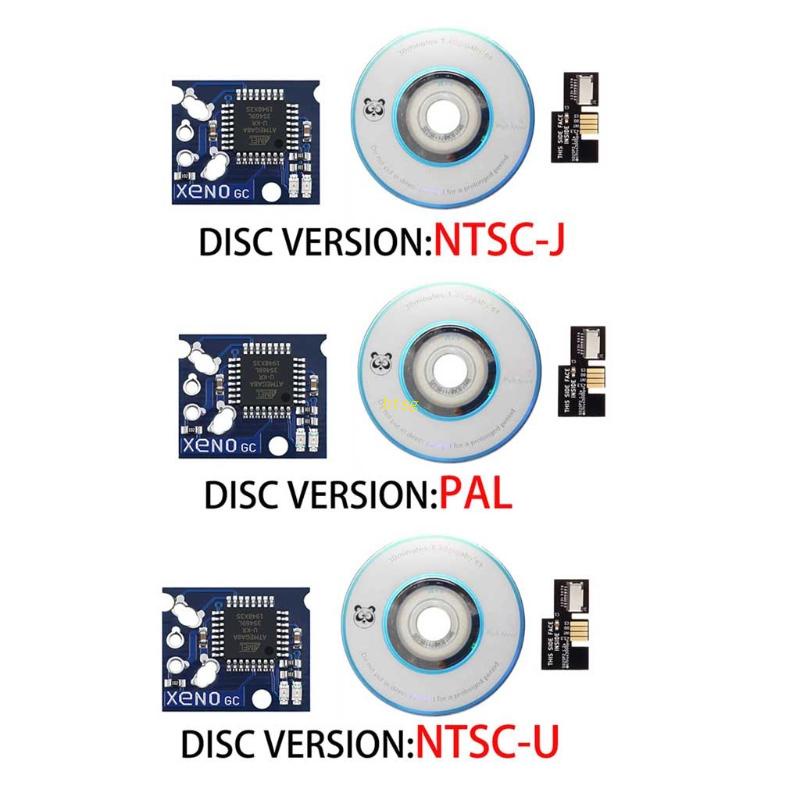 Btsg Xeno Mod direct-reading chip Dengan Adapter Kartu SD2SP2 &amp; NTSC-J/NTSC-U/PAL Boot Disk Console Modifikasi Perbaikan Pa