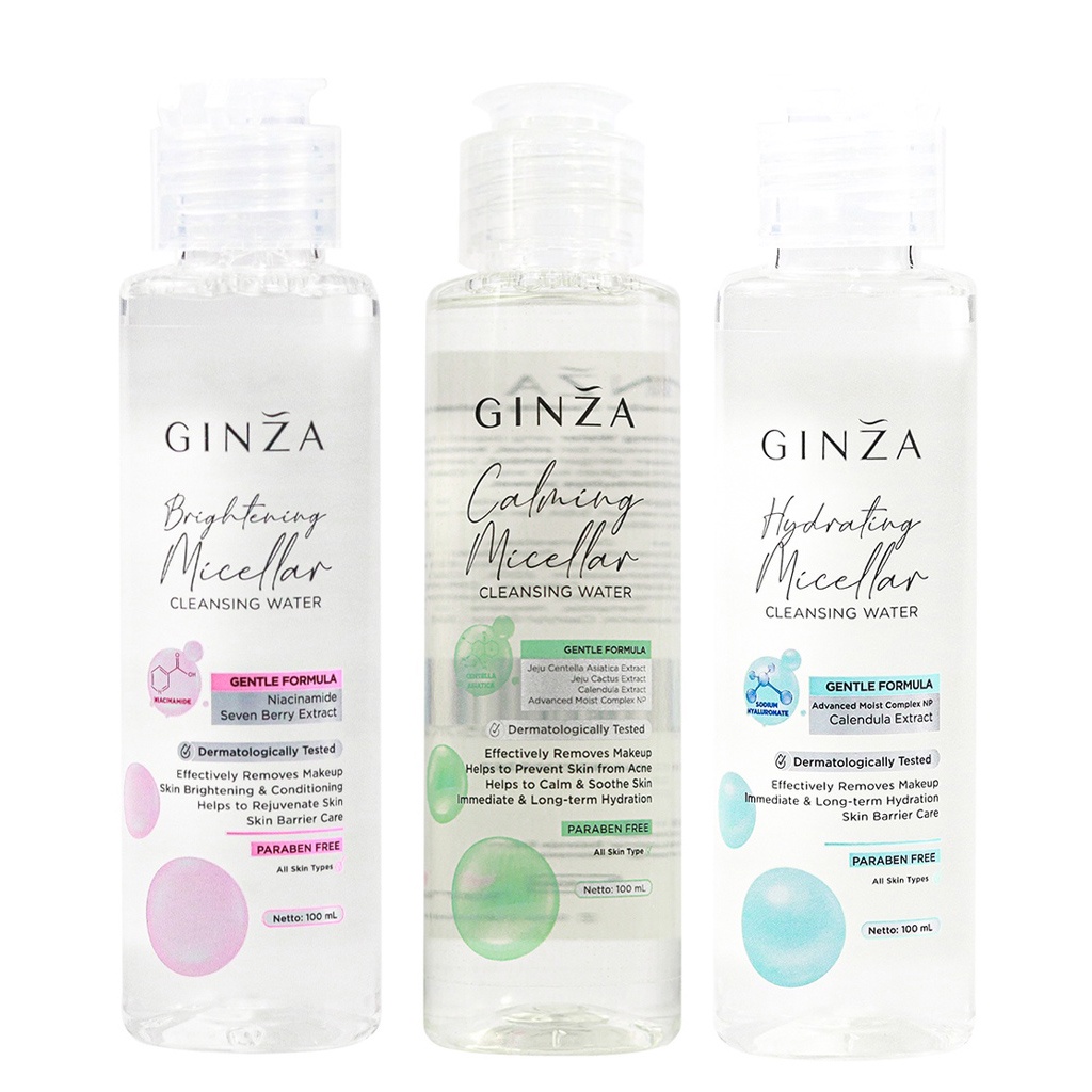 Ginza Micellar Cleansing Water - 100ml