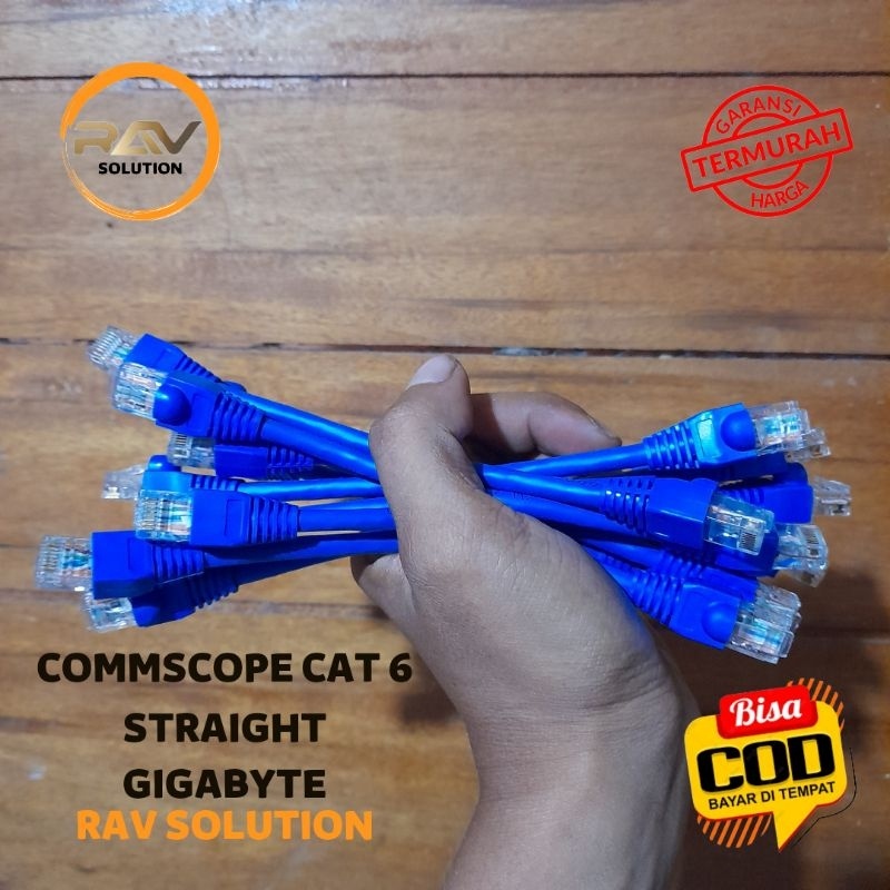 KABEL LAN SERVER CAT 6 GIGABYTE COMMSCOPE BLUESET A