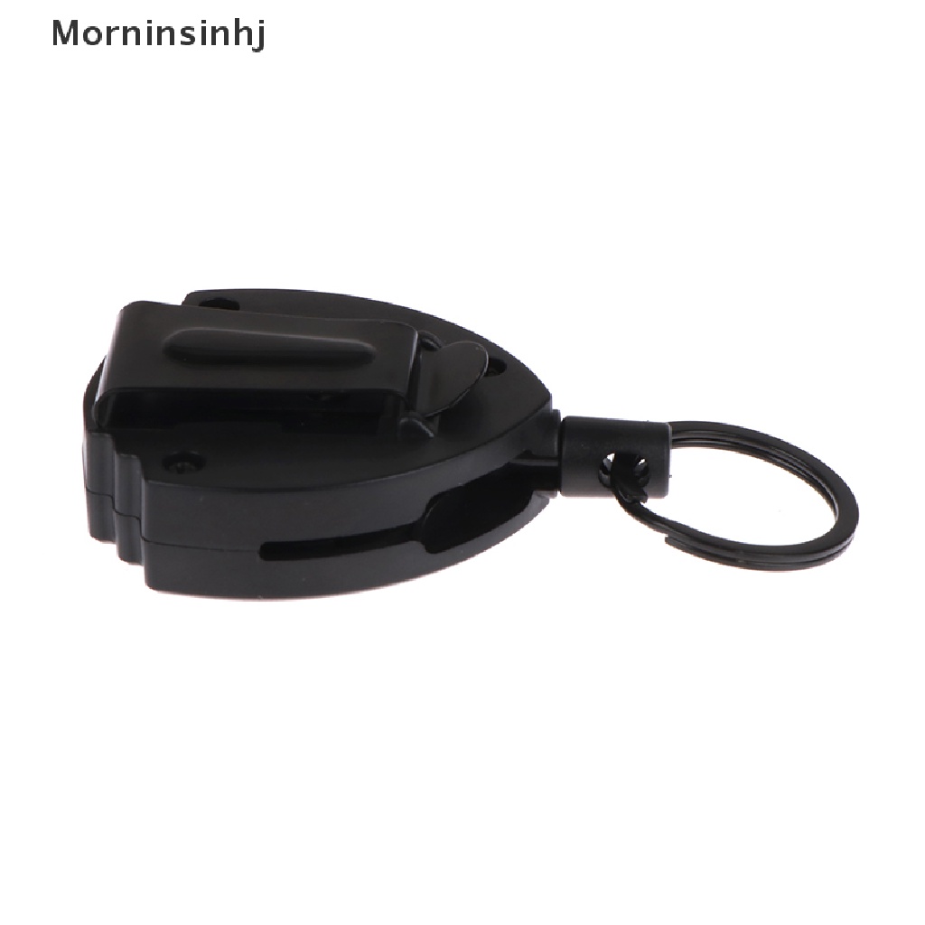 Mornin Gantungan Kunci Ditarik Multitool Carabiner Key Holder id Badge Carabiner Holder id