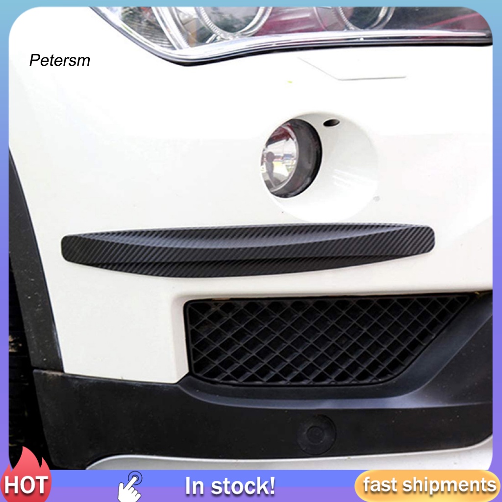 Pp 2Pcs Strip Anti Gosok Nyaman Untuk Mobil Styling Anti-Gosok Lis Strip Pelindung