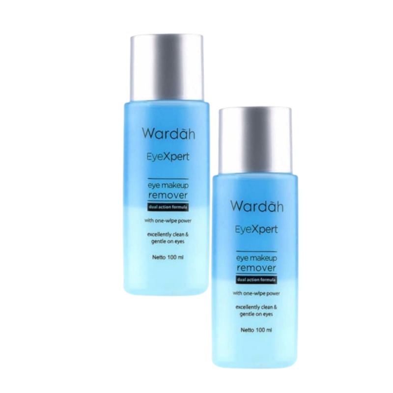 WARDAH EyeXpert Eye &amp; Lip Makeup Remover 100ml - Apple_Kosmetik