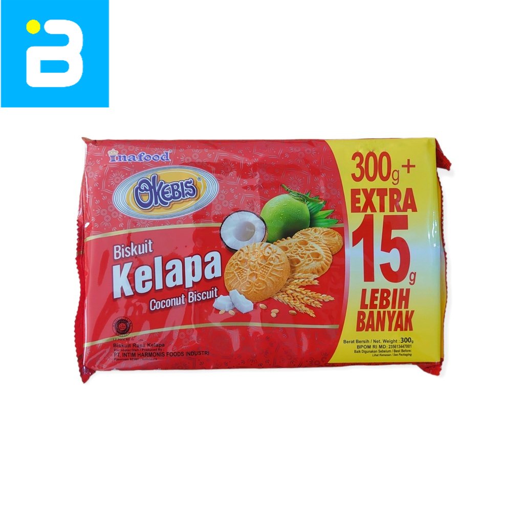 Okebis Biskuit Kelapa 300G