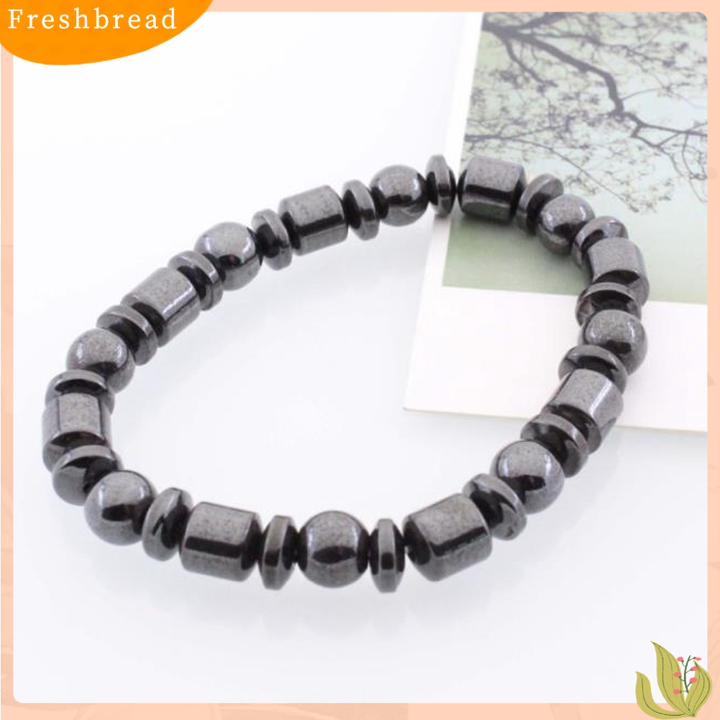 &lt; Freshbread &gt; Gelang Batu Tali Elastis Manik-Manik Unisex Perhiasan Fashion Untuk Kehidupan Sehari-Hari