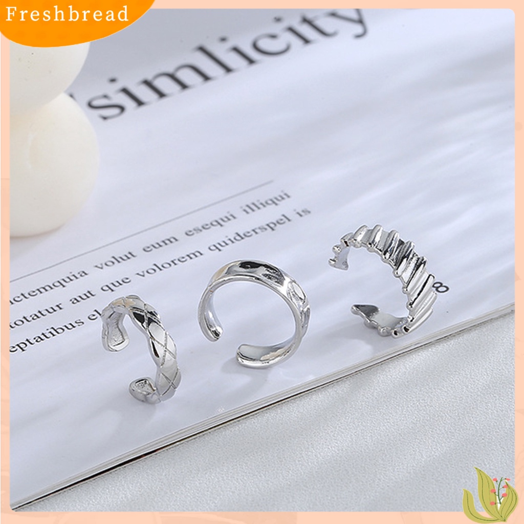 &lt; Freshbread &gt; 1Pc Klip Telinga Pengerjaan Halus Indah Sehari Hari Memakai Tembaga Klip Telinga Lady Non-Piercing Untuk Pesta