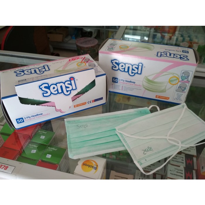 TERMURAH Sensi Masker Hijab isi 50 pcs