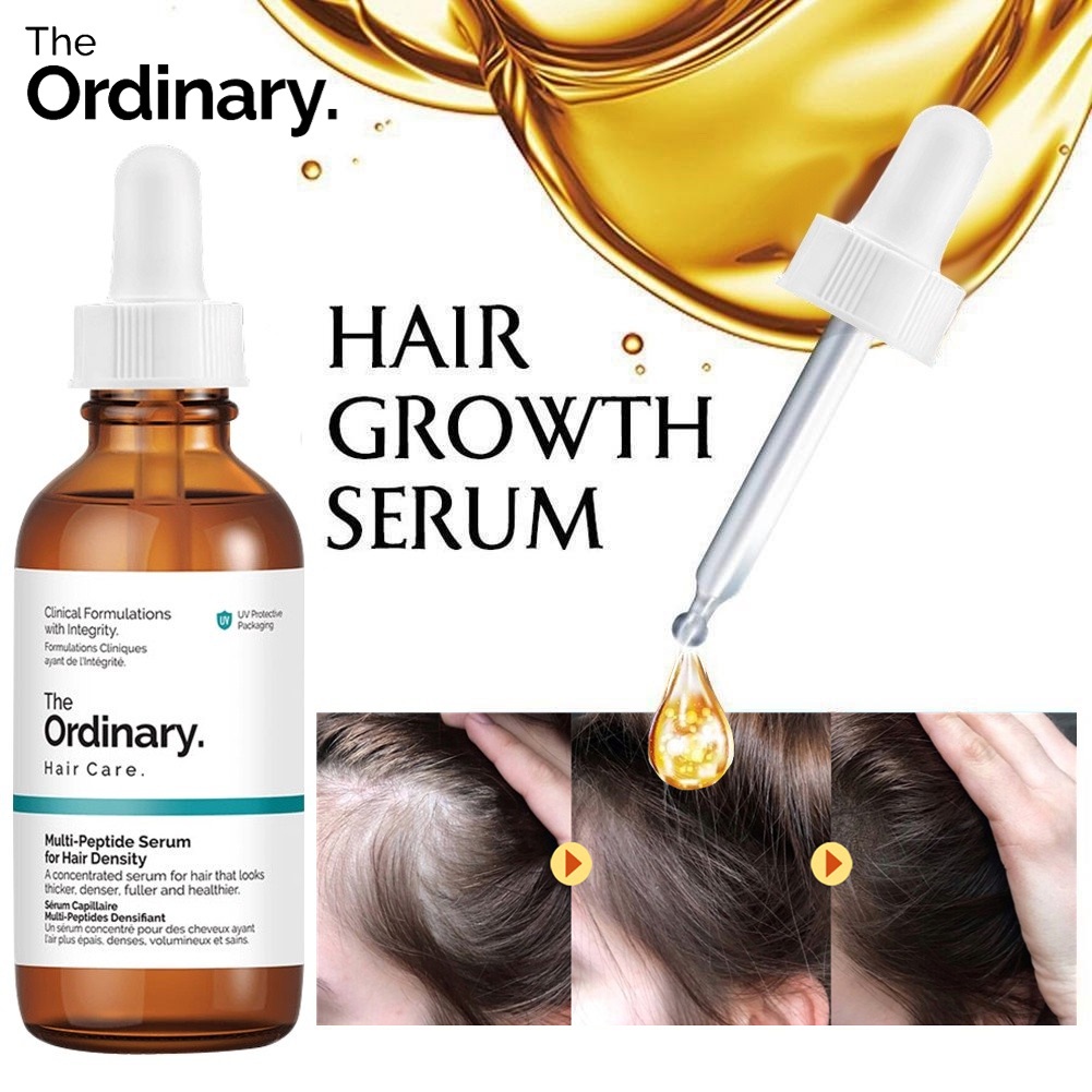The Ordinary Multi-Peptide Serum for Hair Density Hair Growth Serum Penumbuh Rambut Botak dan Rontok-60ml