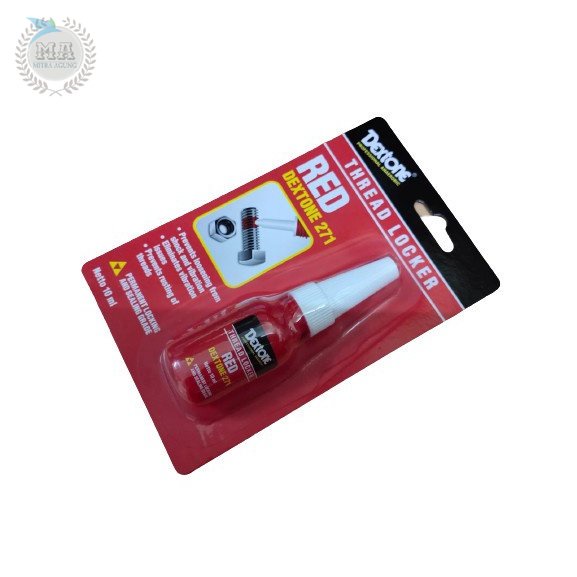 Lem Trimpot Lem Baut Dextone 271 242 Lem Baut Trimpot Dextone Handsome OLS Dextone Thread Locker 10 ml 242 Biru - 271 Merah Lem Baud Baut Mur Trimpot Model Loctite