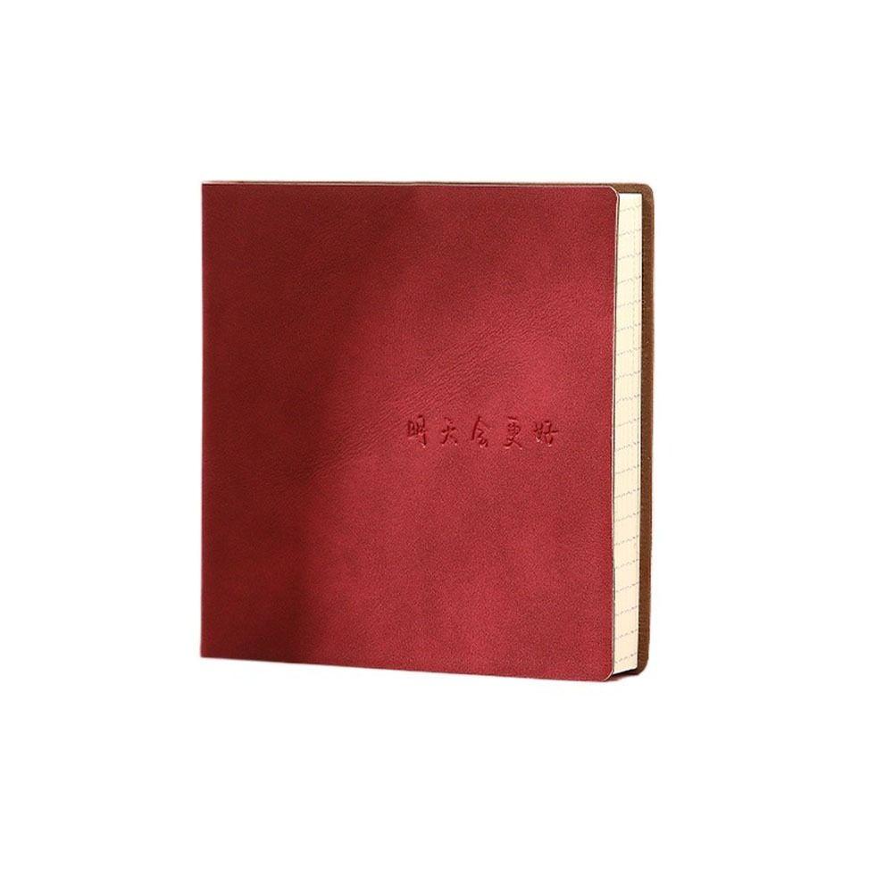 AUGUSTINA Mini Square Notebook Portable 6warna To Do Lost Book Alat Tulis Siswa Diary Notebook Agenda Organizer To Do Memo Pads