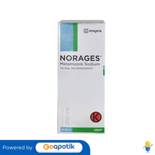 NORAGES 250 MG/5 ML SIRUP 60 ML