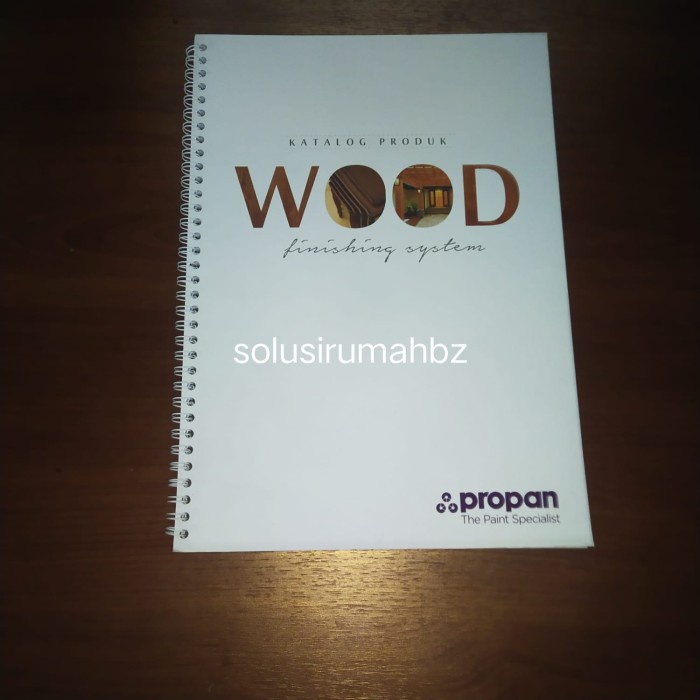 KATALOG CAT PROPAN WOOD FINISHING SYSTEM 60HAL PRODUK GUIDE CARA PAKAI