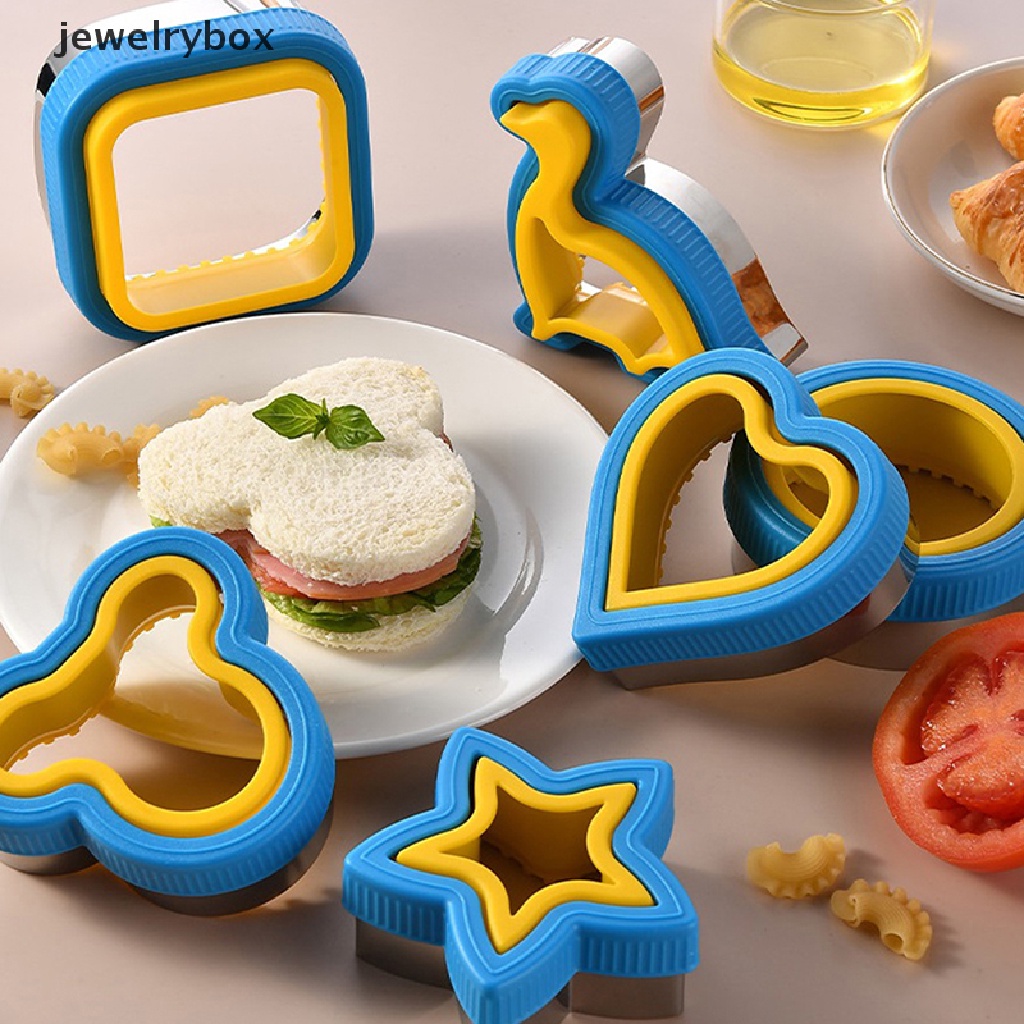 [jewelrybox] Sandwich Cutter and Sealer Set Alat Pemotong Kue Kering Sayur Buah Sandwich Cutter Butik