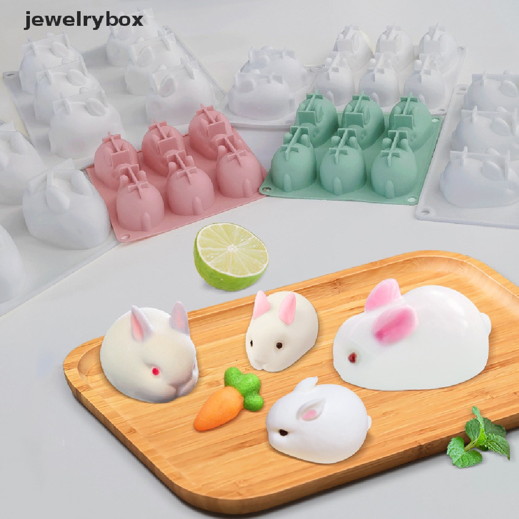 [jewelrybox] Easter Rabbit Cetakan Silikon Permen Cetakan Coklat Easter Dessert Boutique