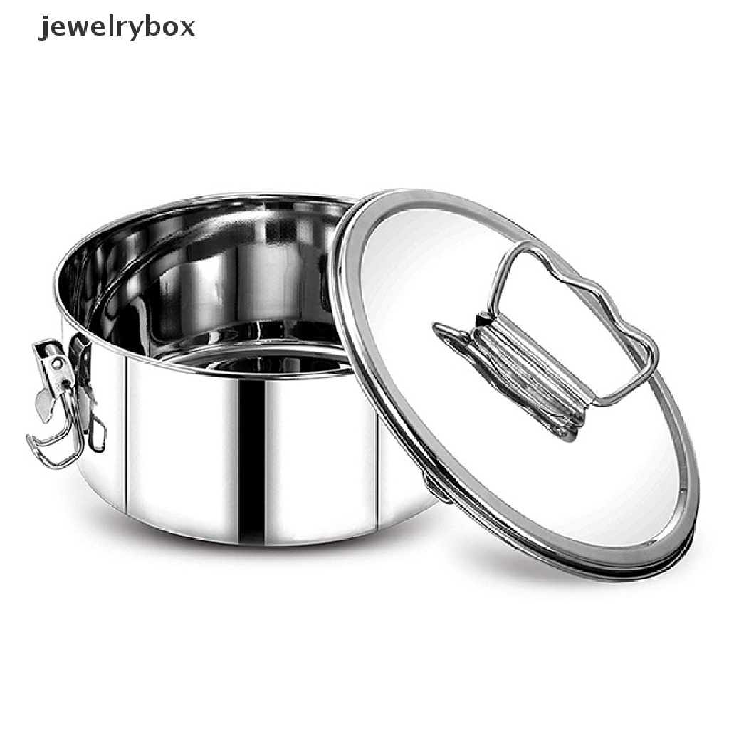 [jewelrybox] 1pc 304pengukus Stainless Steel Steamer Multifungsi Bulat Mengukus Kue Flan Pot Butik