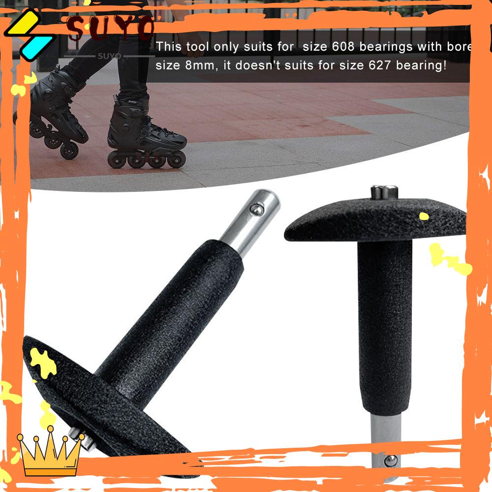Suyo Skate Bearing Remover Sliding Plate Portable Longboard Bearing Puller