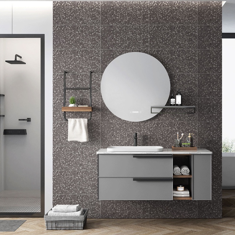 Stiker Dinding Teraso Imitasi Tahan Minyak Dapur Fashion/Cuttable Self-adhesive Tile Tahan Panas Wallpaper Hias