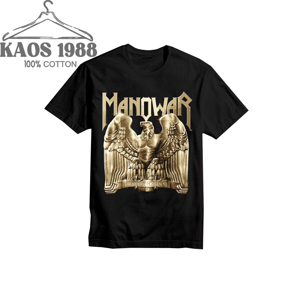 kaos manowar band musik rock edition eagle