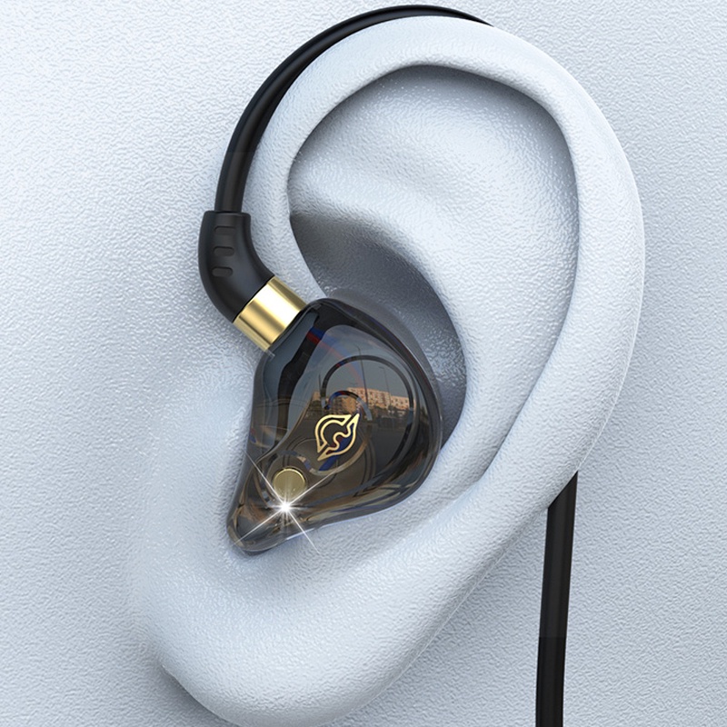 G19 Universal 3.5mm Dinamic Earphone Lari Olahraga In Ear Wired Headphone Subwoofer Music Headset Dengan Mikrofon