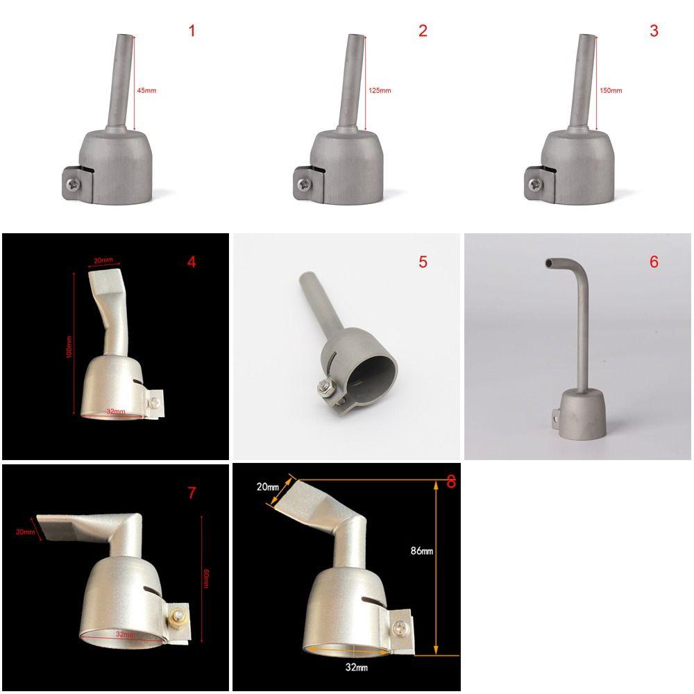 Populer Rework Solder station Nozzle Universal Blower Pengering Rambut Solder Alat Las Udara Panas desoldering station