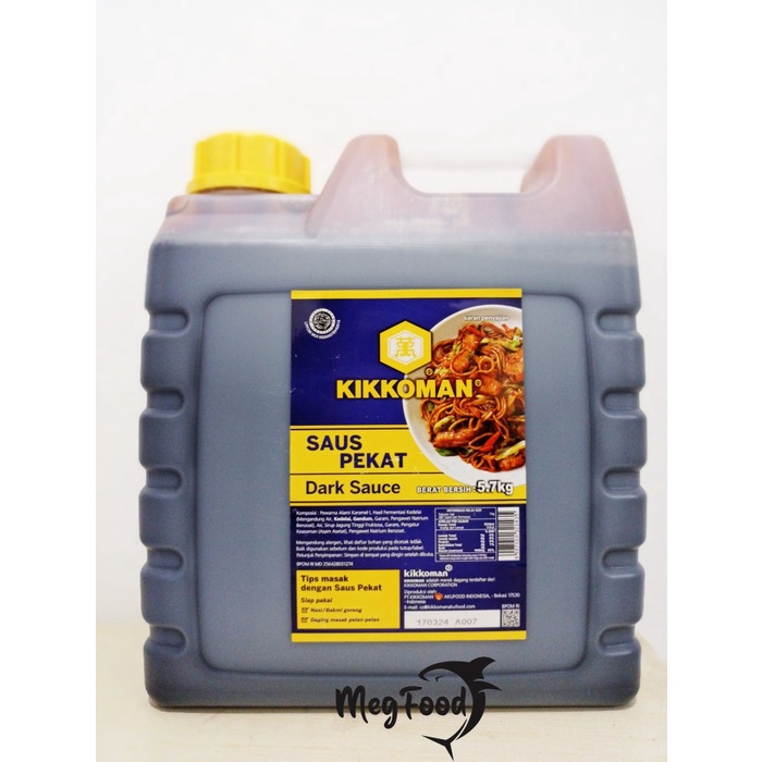 

Kikkoman Dark Sauce Hallal|Saus Pekat 5,7 Kg