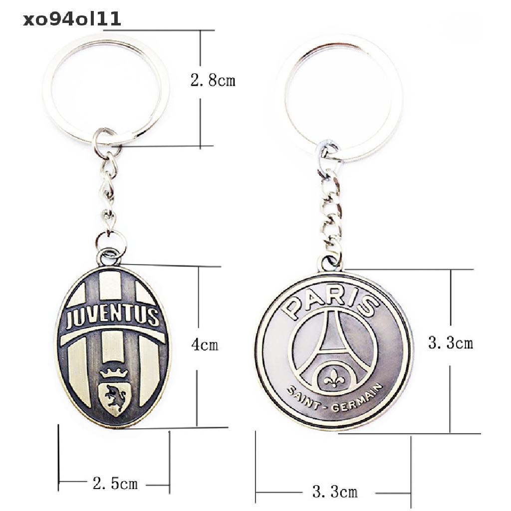Xo Football Club Logo Team Metal Keychain Keyholder Gantungan Kunci Mobil Untuk Eropa Countris Football Club Souvenir Untuk Fans Sepak Bola OL