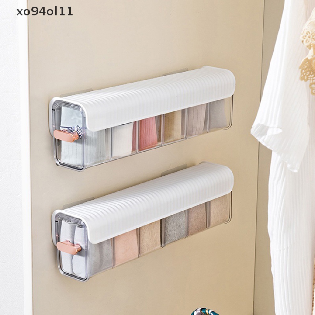 Xo Hiasan Dinding Celana Dalam Transparan Kotak Penyimpanan Closet Organizer Storage OL