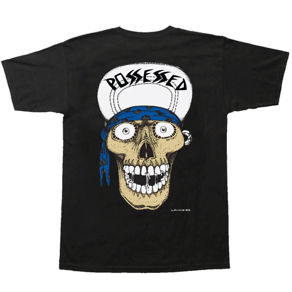 Dogtown Punk Skull Black Tee