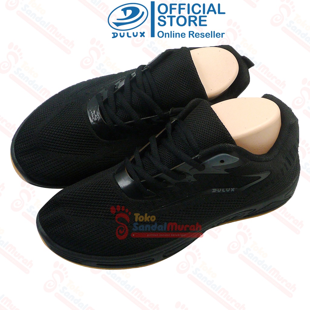 Toko Sendal Murah - Sepatu Sekolah Full Hitam Uk 35 - 43 / Sepatu Perempuan Laki Laki SMP SMA / Sepatu Model Tali Terbaru / Kets Fashion Sport Casual [Toko Sendal Murah BX 2062 Hitam]