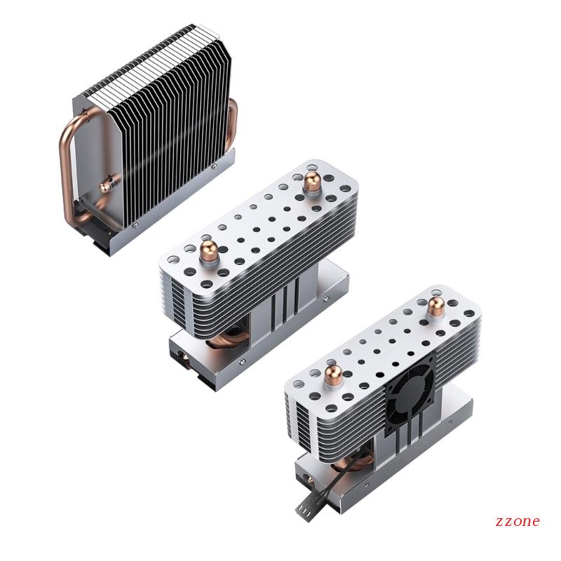 Zzz NVME Radiator Penghilang Panas SSD 2280dengan Pad Silikon Thermal Untuk Laptop