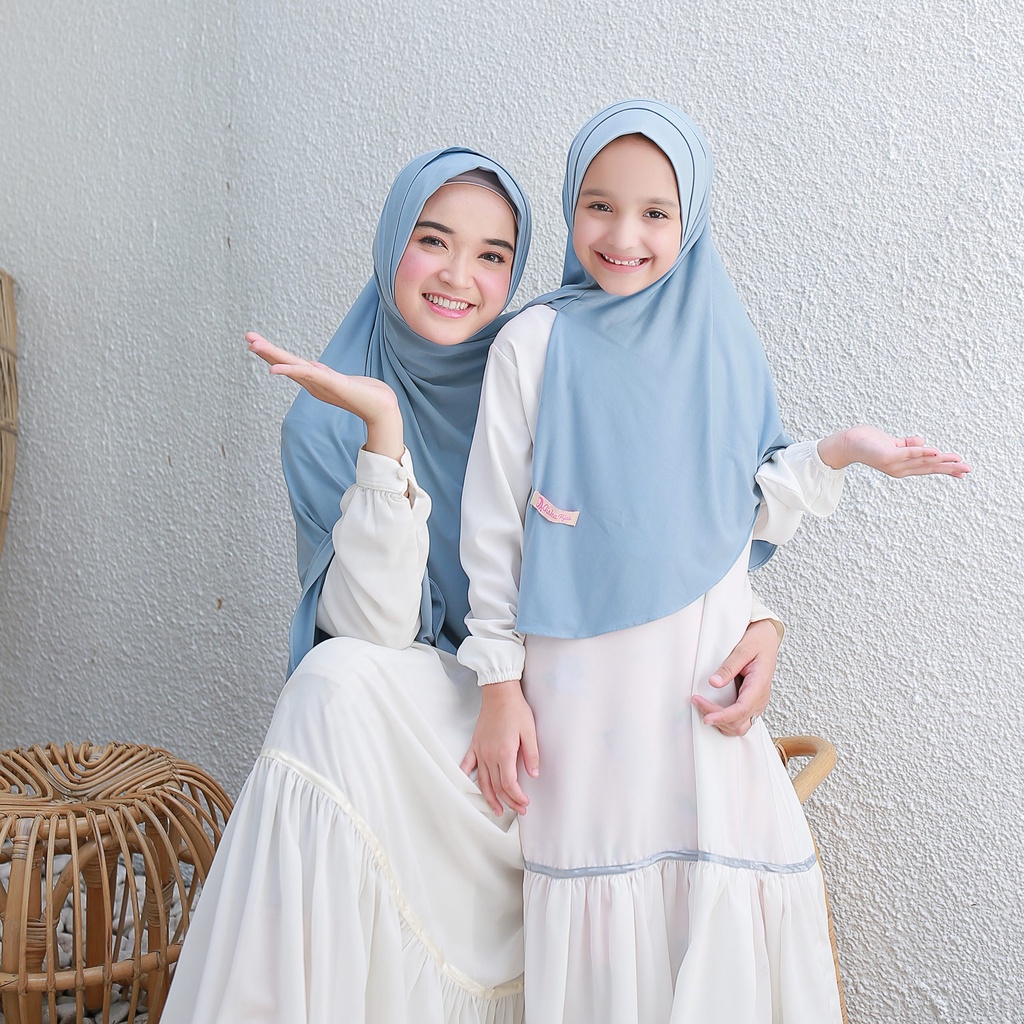 Hijab Ghania Series by Aiska Denim (Mom&Kids)