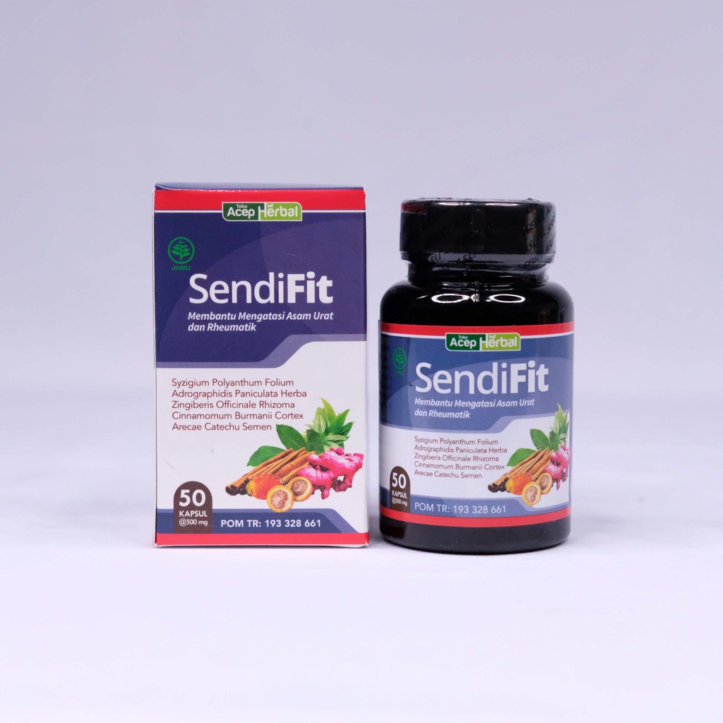 Sendifit Sehat Sendi Asli 100% Original Obat Herbal Untuk Mengatasi Asam Urat Rematik Sendi dan Tulang ORIGINAL