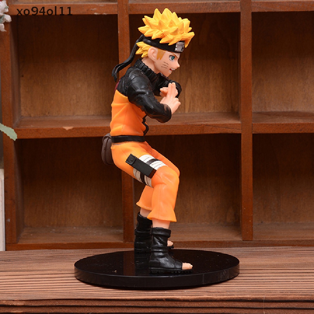 Xo Naruto Shippuden Uchiha Sasuke Uzumaki Naruto Anime Model Action Model Figur Mainan OL