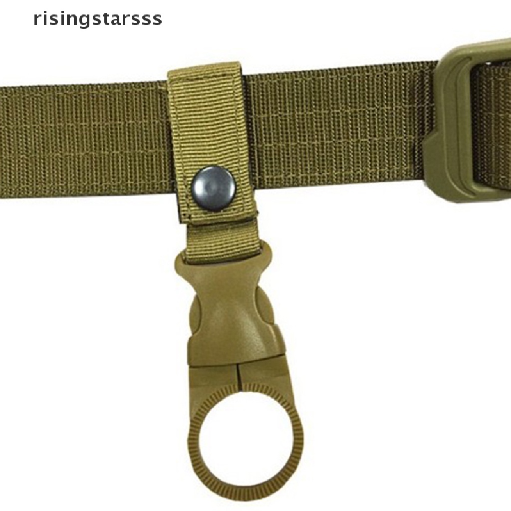 Rsid Span-new Klip Penahan Botol Air Outdoor Camping Hiking Tactical Gantung Sabuk Gesper Jelly
