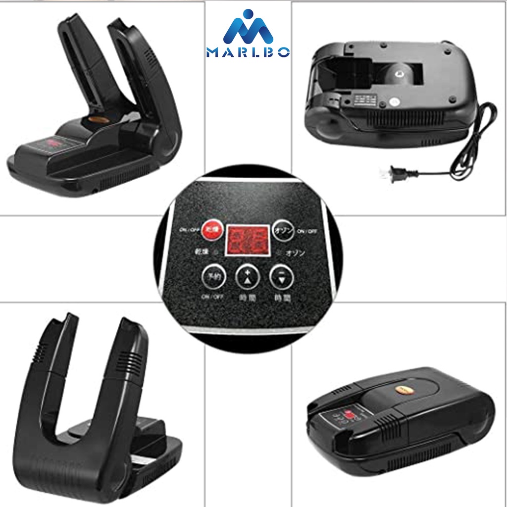 Pengering Sepatu Elektrik Shoe Dryer 200W 220V - QDL-020521 - Black [READY STOCK]