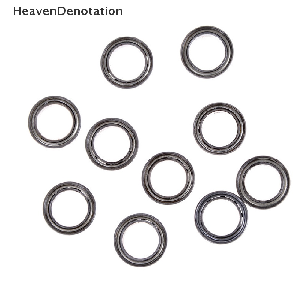 [HeavenDenotation] 10pcs 6700ZZ 10x15x4mm Modle Sealed Metal Terlindung Ball Bearing HDV