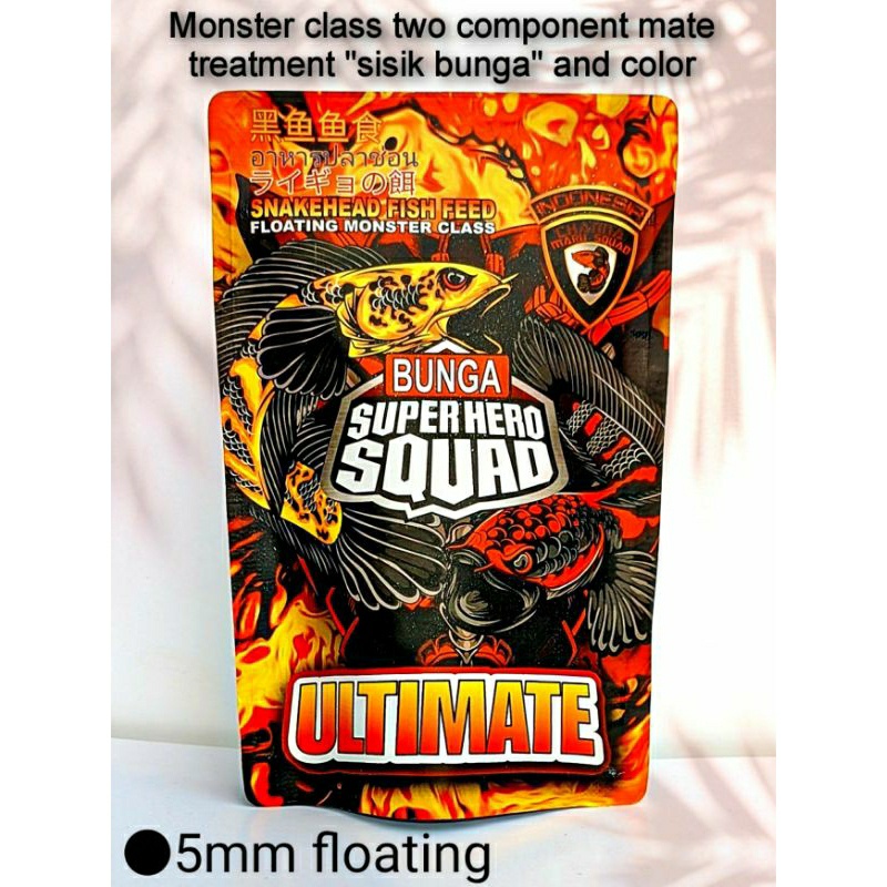 Pelet ikan channa SUPERHERO SQUAD ULTIMATE SERIES