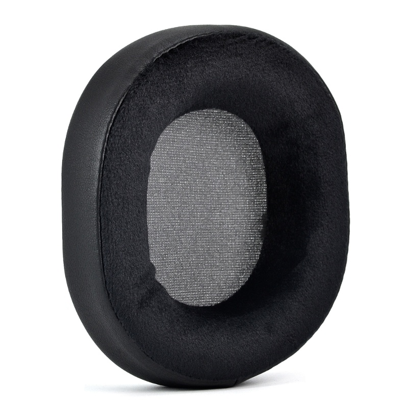 Vivi Bantalan Telinga Mesh/Flanel Breathable Untuk HS55 Hs555 Headphone Sleeves Earmuff Ear Pads Efektif Mengisolasi Earcup Kebisingan