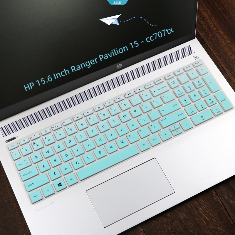 Laptop Model HP 15.6 Inch Ranger Pavilion15 - Cc707tx TPU Silicone Keyboard Cover Pelindung Keyboard Anti Debu High Quality [ZK]