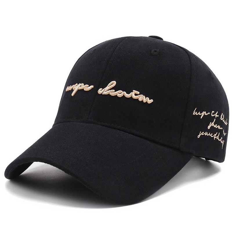 Topi Baseball Fashion Topi Korea Bordir Berkualitas Tinggi Untuk Pria Casua visor Hat adjustable Caps for women