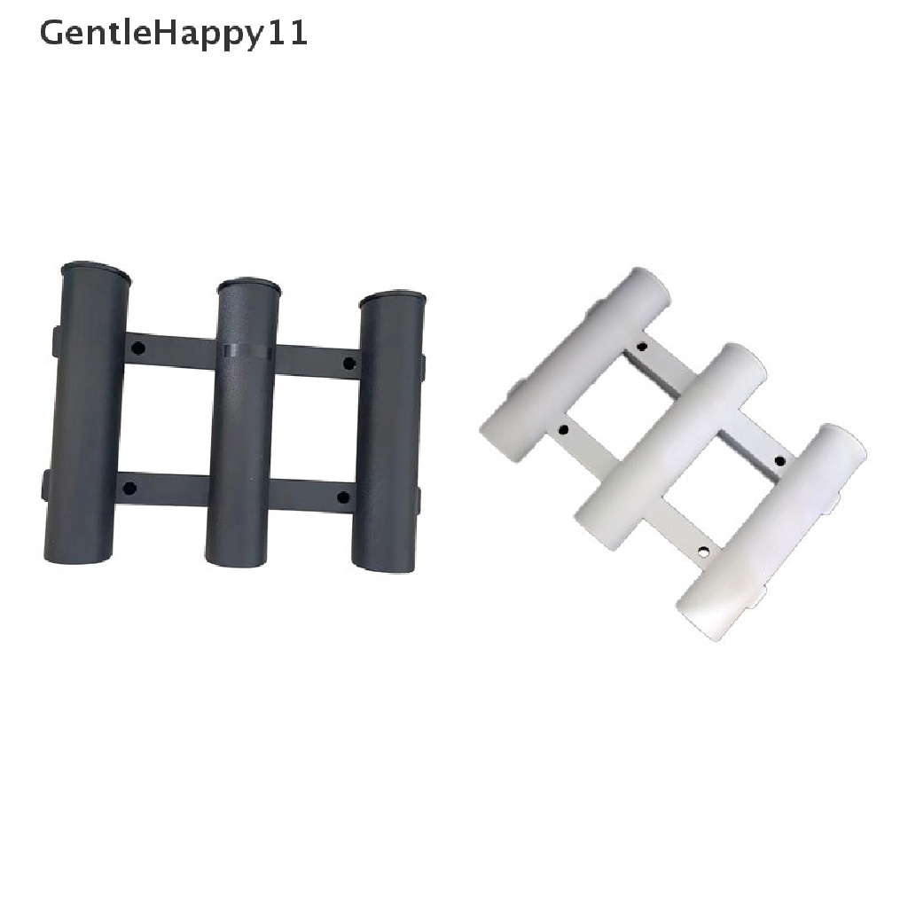 Gentlehappy 3tabung Kaitan Rak Pancing Plastik Holder Socket Untuk Box Pancing Kapal Laut id