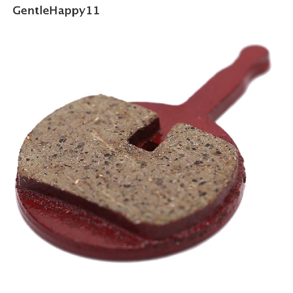 Gentlehappy 1pasang Bantalan Logam Untuk Sepeda Disc Bicycle Brake Bike Semi metallic Resin Brake Pad id