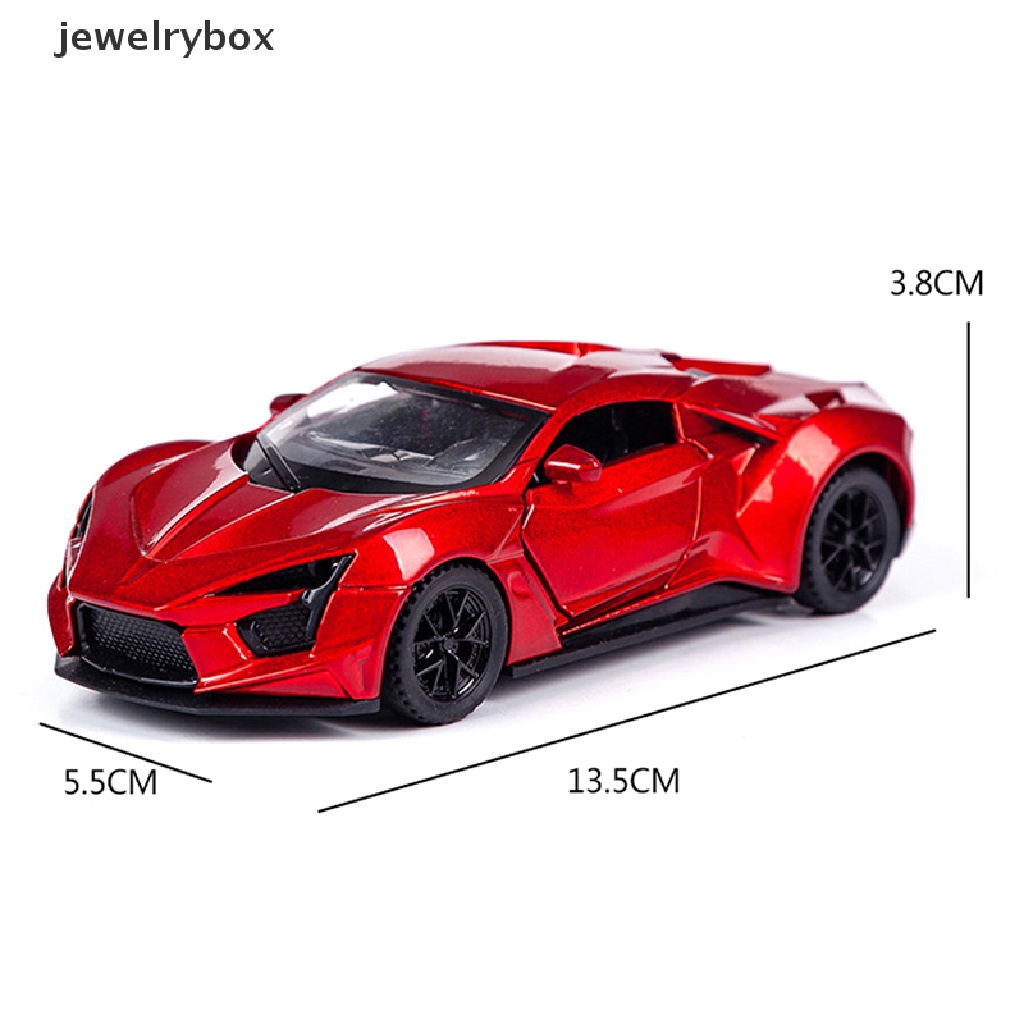 [jewelrybox] 1: 32lykan Hypersport Alloy Sports Model Mobil Diecasts Mainan Logam Butik Simulasi Tinggi